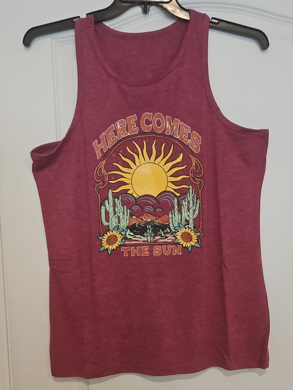 Graphic Tank Here Comes The Sun NEW